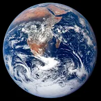 Famosa foto da Terra tirada do espaço segundo a NASA