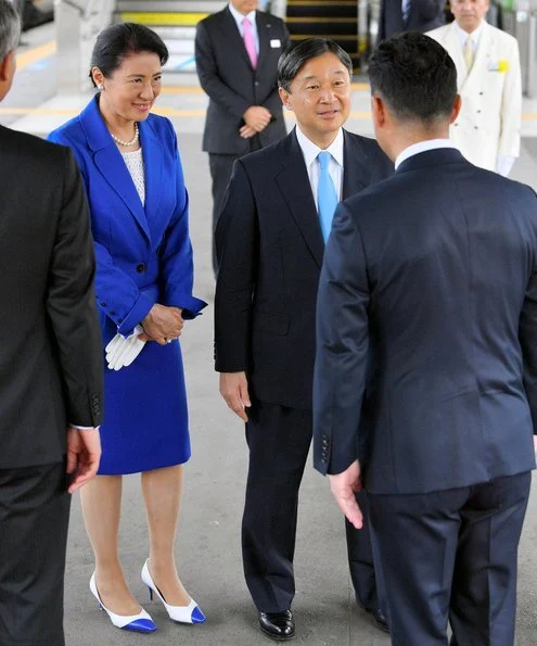 Emperor Naruhito and Empress Masako attended the opening ceremony of the 74th National Sports Festival 