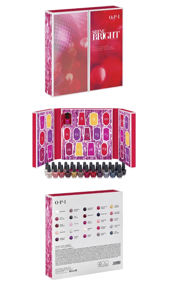 It's A Ruby And Pearl Christmas Thing OPI Advent Calendar