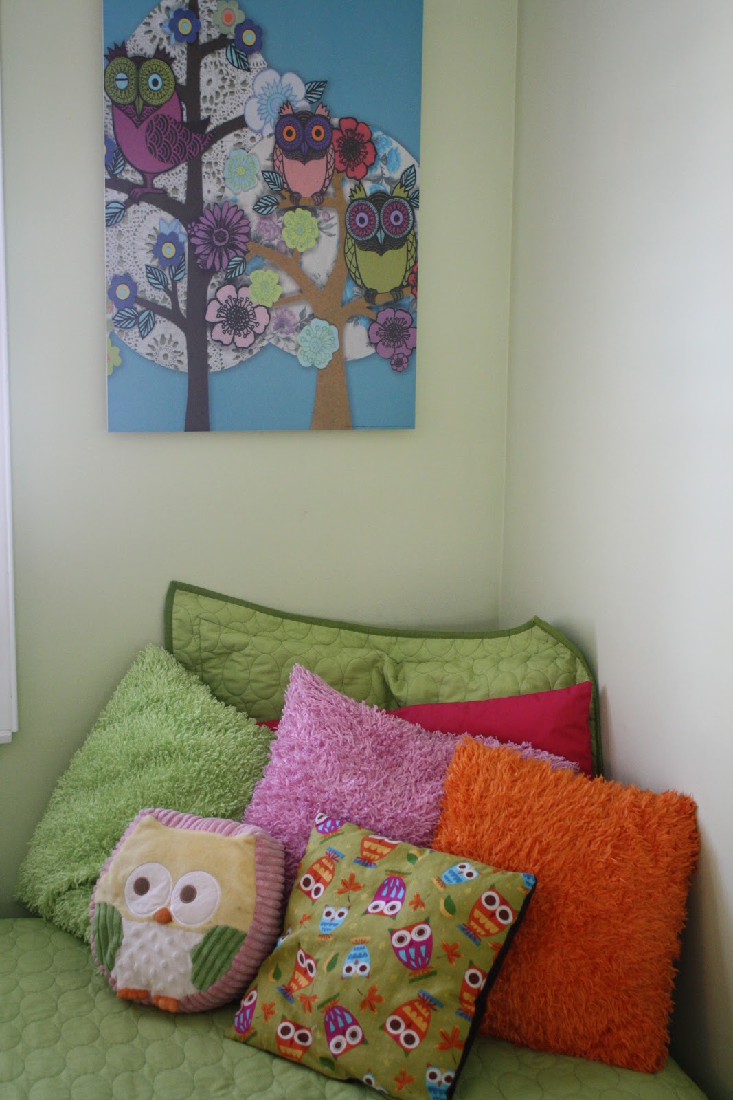 Sunny Simple Life: Owl Themed Bedroom on a Budget