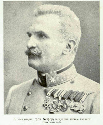 Fieldmarshal-Lieut. von Hofer, deputy for the Gen-Staff Chiefs