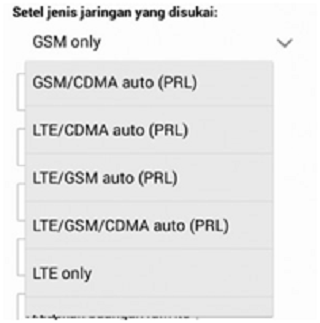 Cara Beralih dari Jaringan 2G/3G menjadi 4G LTE Cara Beralih dari Jaringan 2G/3G menjadi 4G LTE