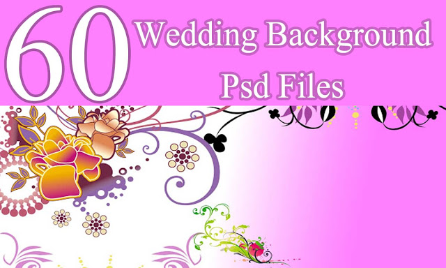 60+ Best Wedding Background 12×36 PSD Files Free Download