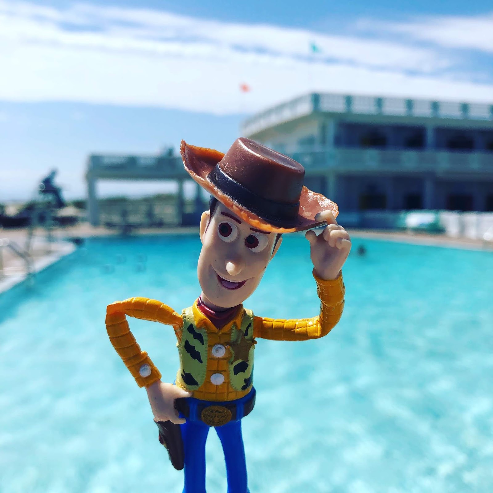 Picturing Disney Pool Time With The Toy Story Characters