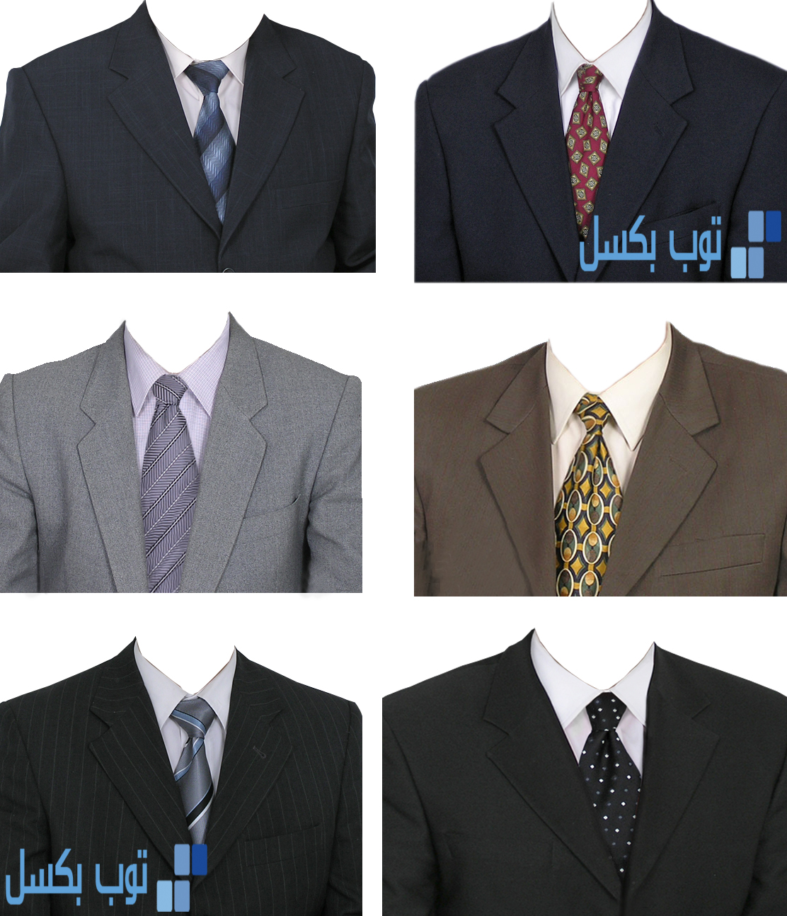 مجموعه كبيره من البدل الرجالى لشغل الاستديوهات PSD