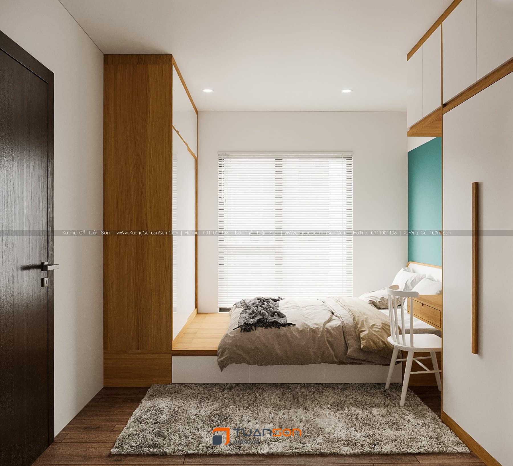 Thiết kế nội thất căn số 2 (3 phòng ngủ) Phương Đông Green Park Thiết kế nội thất căn số 2 (3 phòng ngủ) Phương Đông Green Park