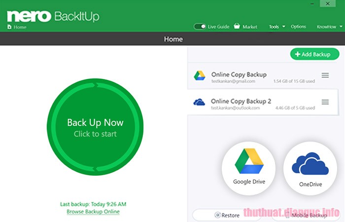 Download Nero BackItUp 20.2.1.4 Full Crack