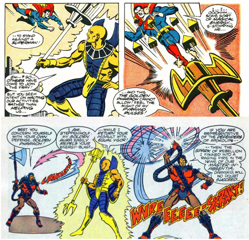 There are also many panels of him getting chumped