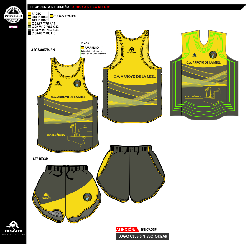 Club de Atletismo Arroyo de la Miel Nuevas equipaciones CA Arroyo de la Miel 2020 Club de Atletismo Arroyo de la Miel Nuevas equipaciones CA Arroyo de la Miel 2020