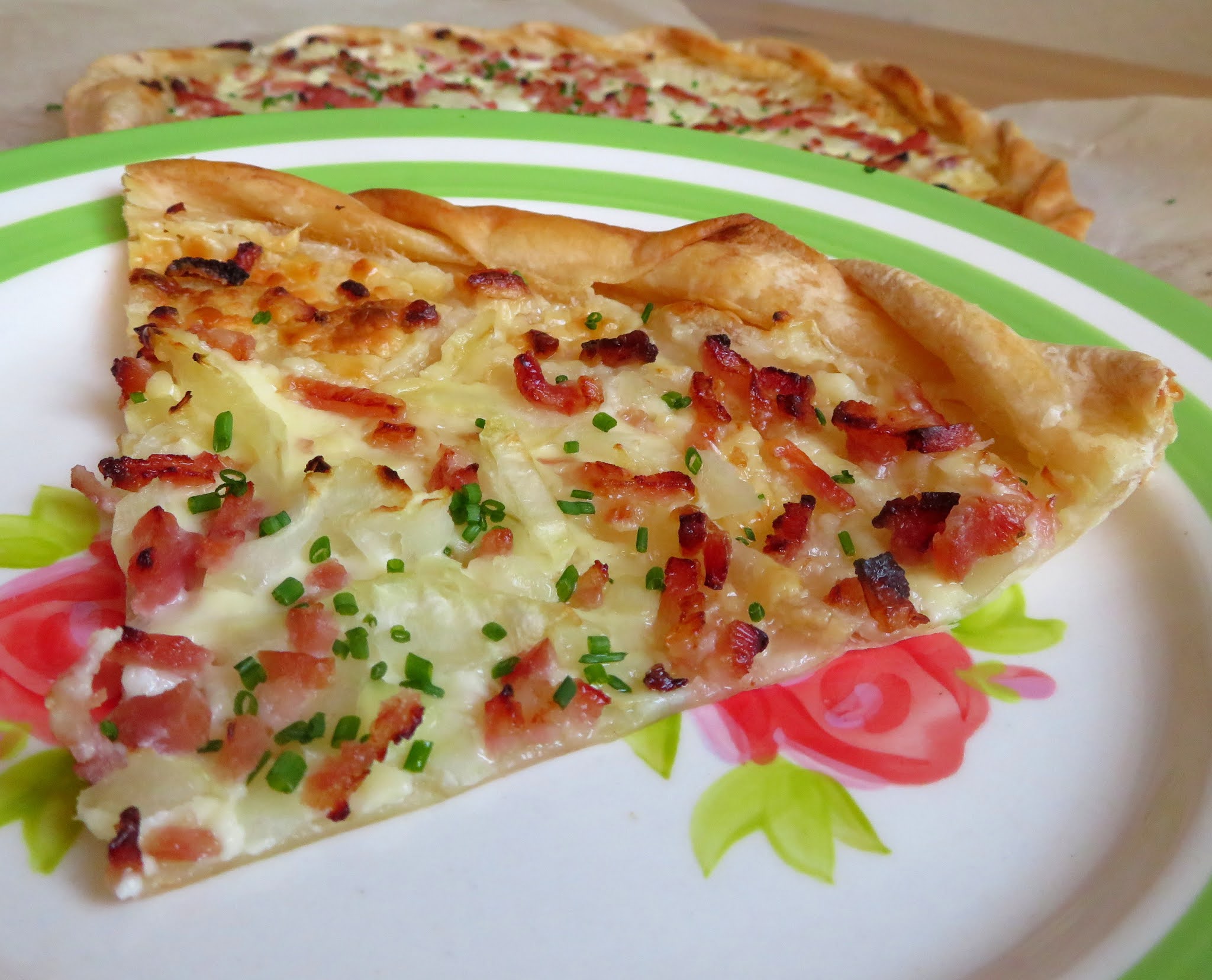 Alsation Bacon & Onion Tart The English Kitchen