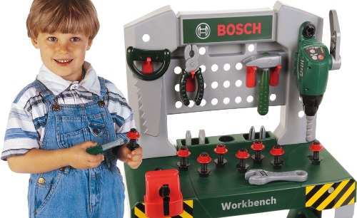 speelgoed werkbank kind Bosch