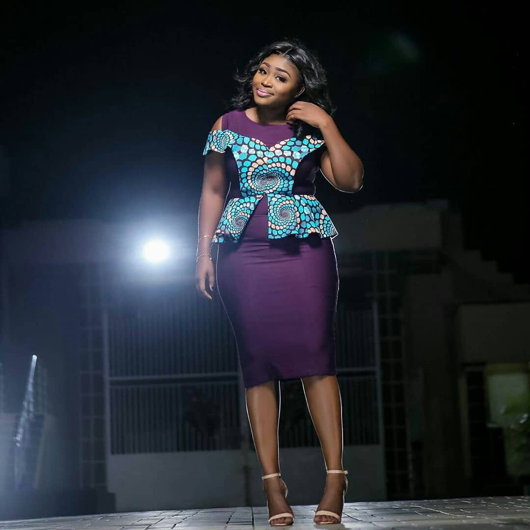 african print skirt and top styles