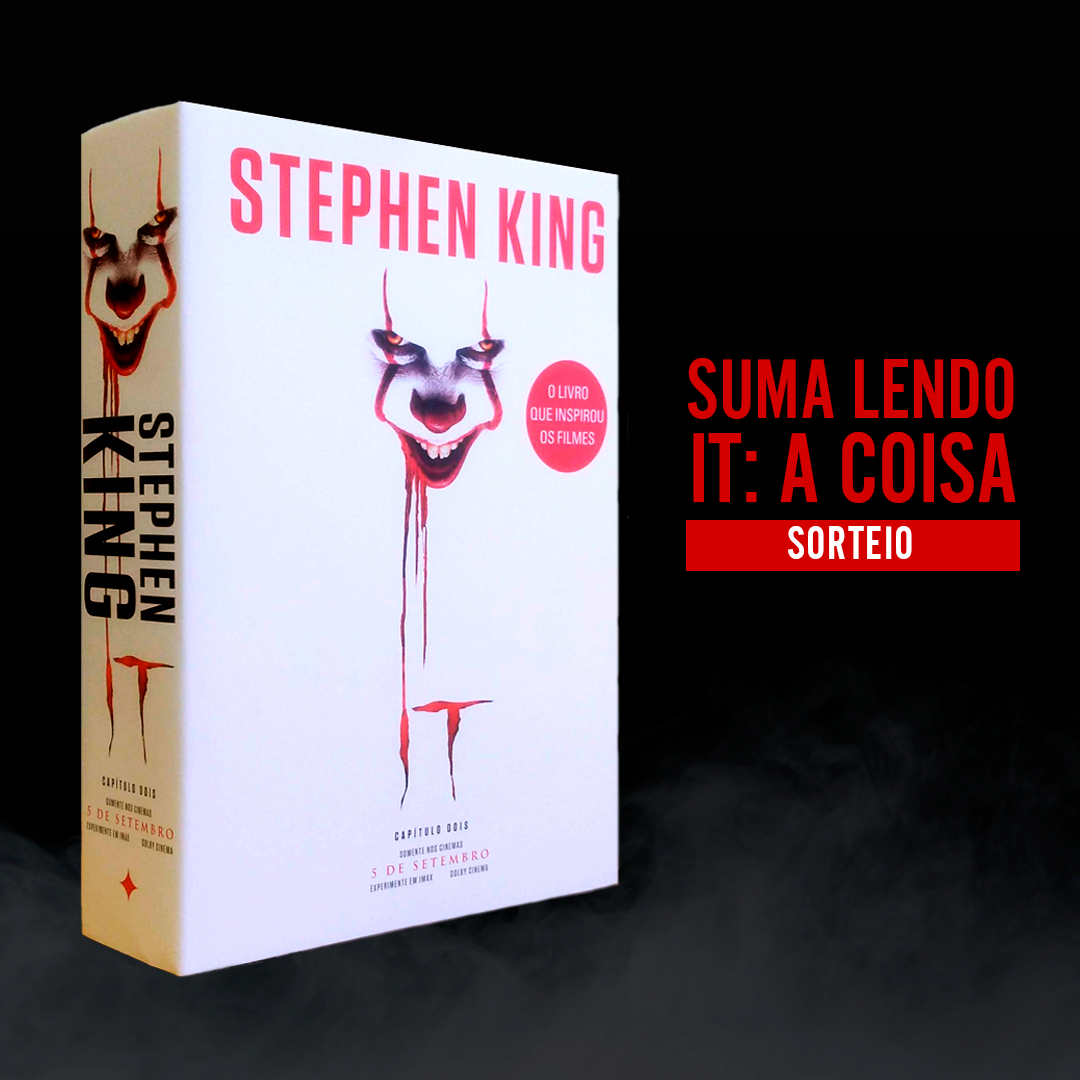 [Sorteios] Suma Lendo It a Coisa, de Stephen King Leitora Viciada