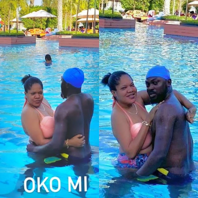 "Toyin Abraham appreciates her husband for taking her and their children to Dubai on holiday"