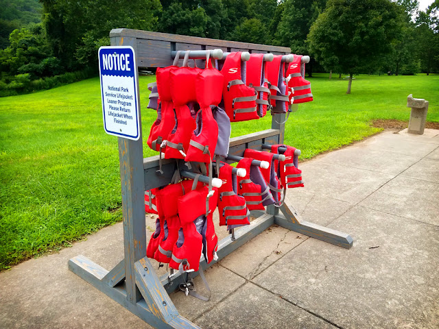 Free Life Jackets on the McDade Trail
