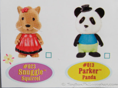 Lil Woodzeez Series 1 Bobblehead Mini-Figure Pepper Panda Bear 