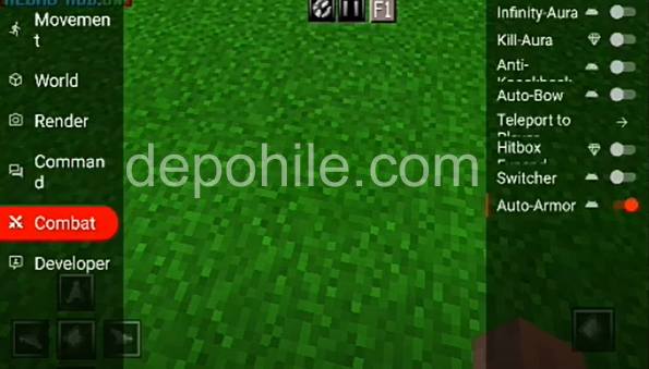 Minecraft PE 1.17 Hile Kill Aura, Uçma Menu İndir Tool Droid 2021