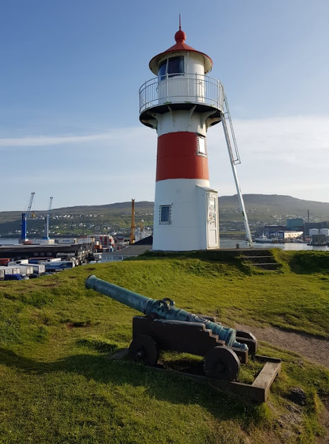 Faro del forte Skansin-Torshavn