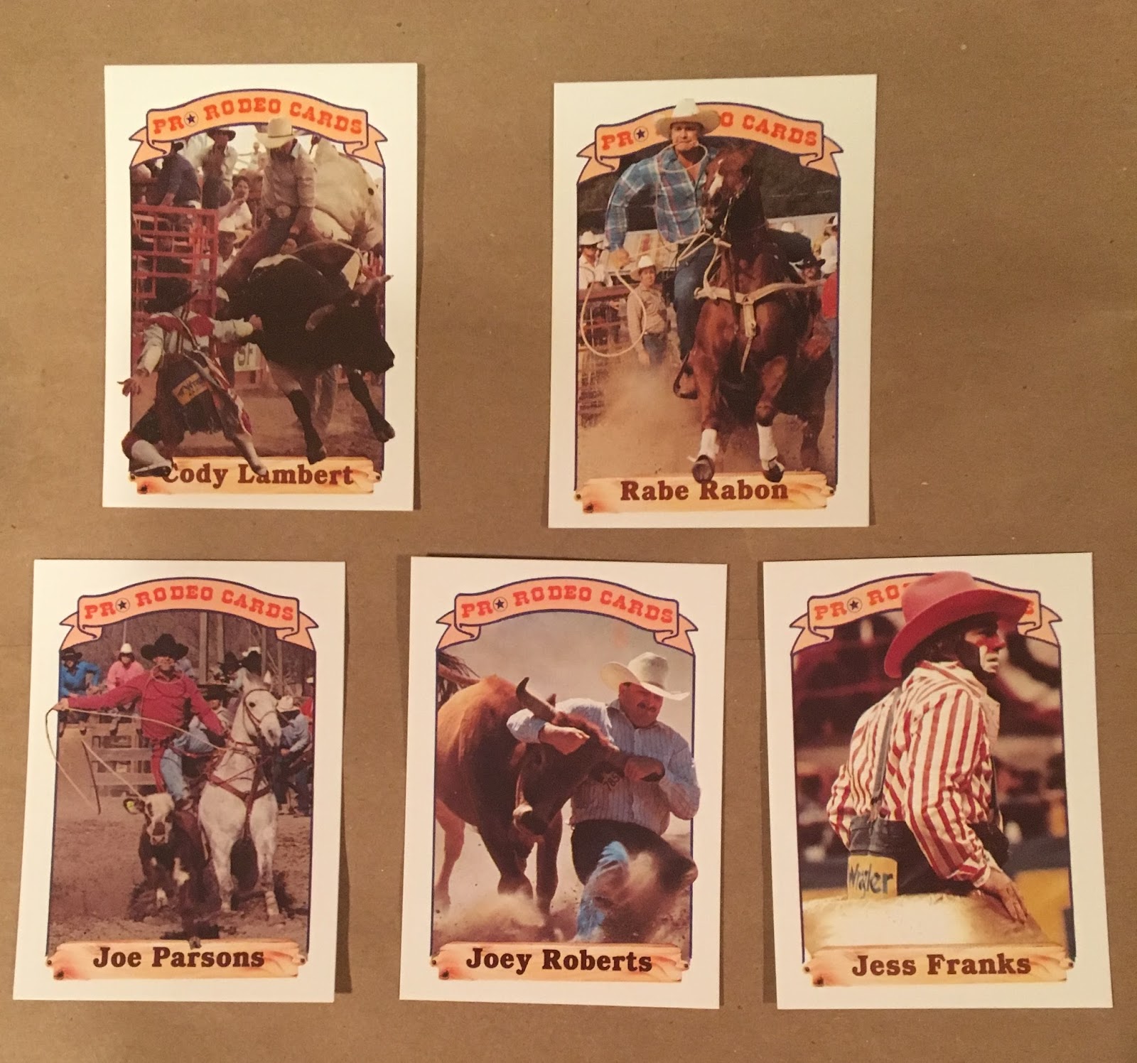 Japanese Sumo Wrestling Cards and Menko 1991 Rodeo America Pro Rodeo
