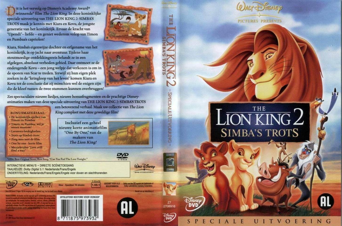 The Lion King 2 Simba's Pride Dubs