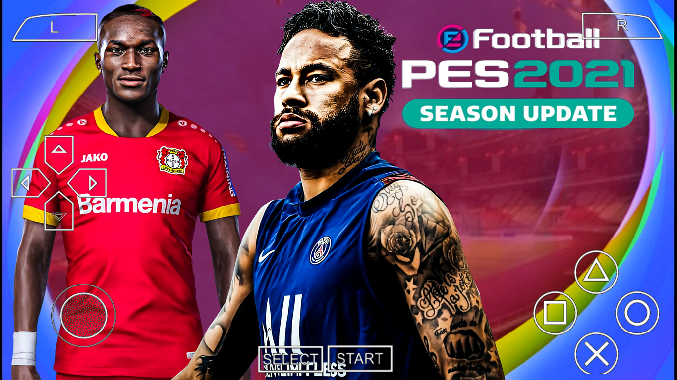 Pes 2021 Ppsspp Para Android Graficos Ps4 Europeus Novas Ligas Faces Reais Kits 20 21 Atualizado Jl Games Z
