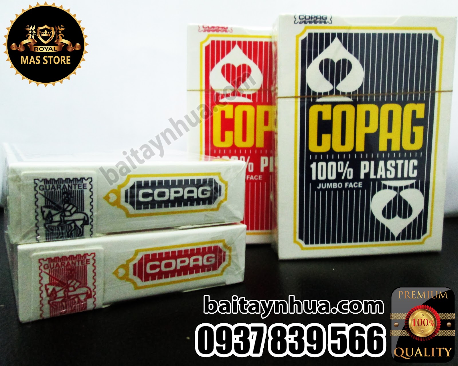 Bài Poker Stars COPAG Nhựa Cao Cấp Cực Tốt - 100% Plastic - Chuẩn casino quốc tế. - 15