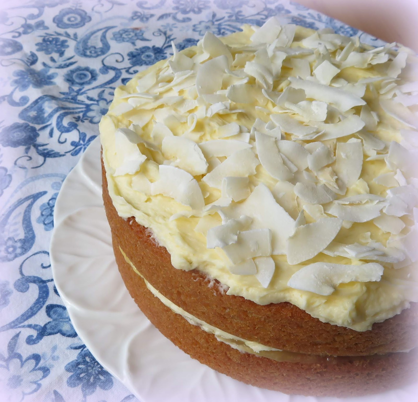 Coconut & Lemon Cake The English Kitchen