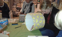 Drum Lampshade making workshop with Jenny Sibthorp Drum Lampshade making workshop with Jenny Sibthorp