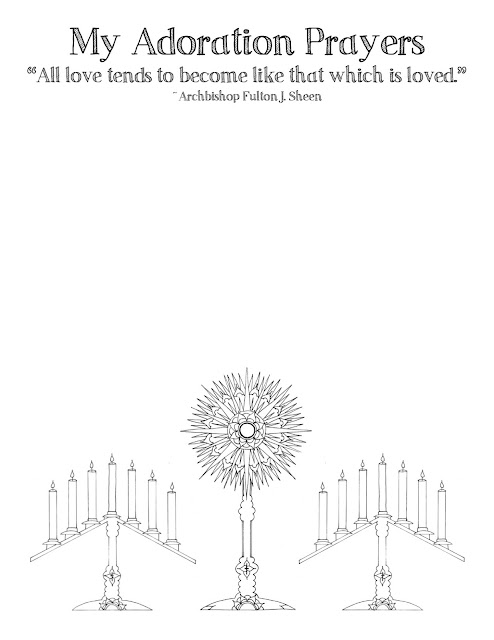 Look To Him And Be Radiant Adoration With Kids Printables