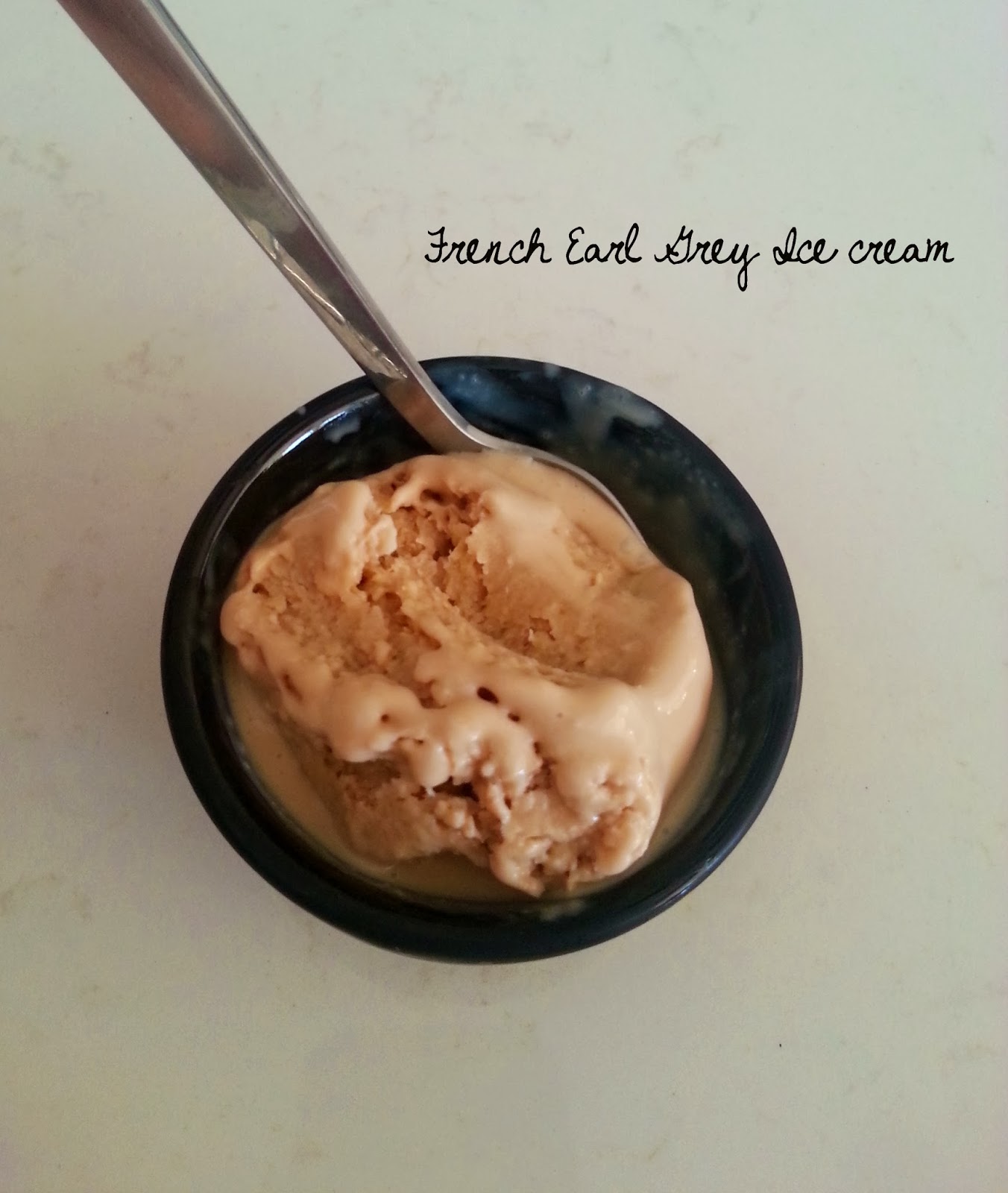 French Earl Grey Ice Cream