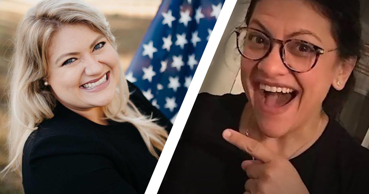 Florida congresswoman triggering the hell out of anti-Semite Rashida Tlaib by plantind Israeli flag outside their neighboring offices