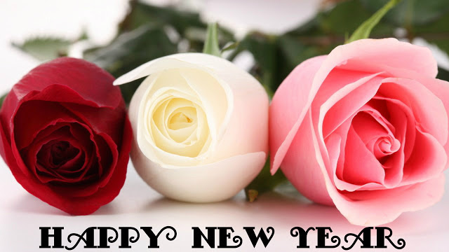 Happy New Year 2020 flowers hd images