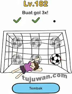 brain out jawaban brain out buat gol 3x