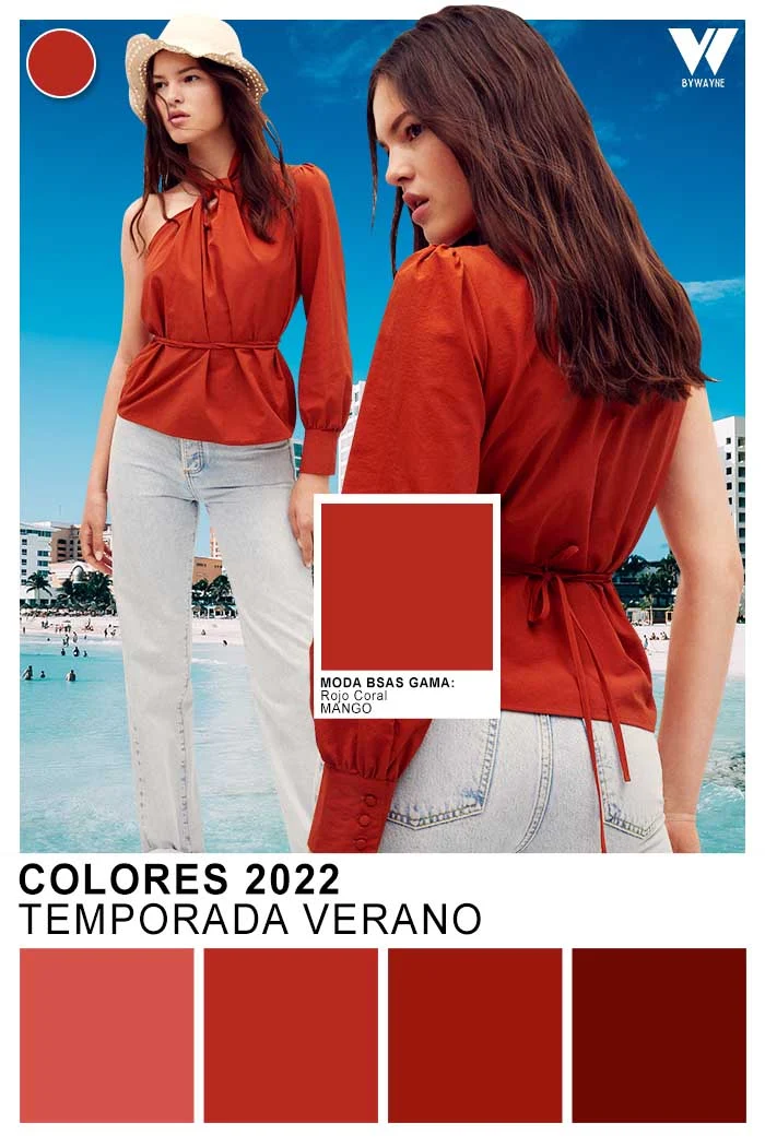 moda verano 2022 colores de moda