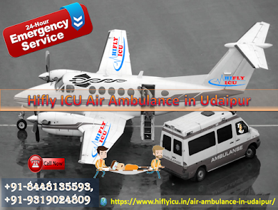 Air Ambulance in Udaipur