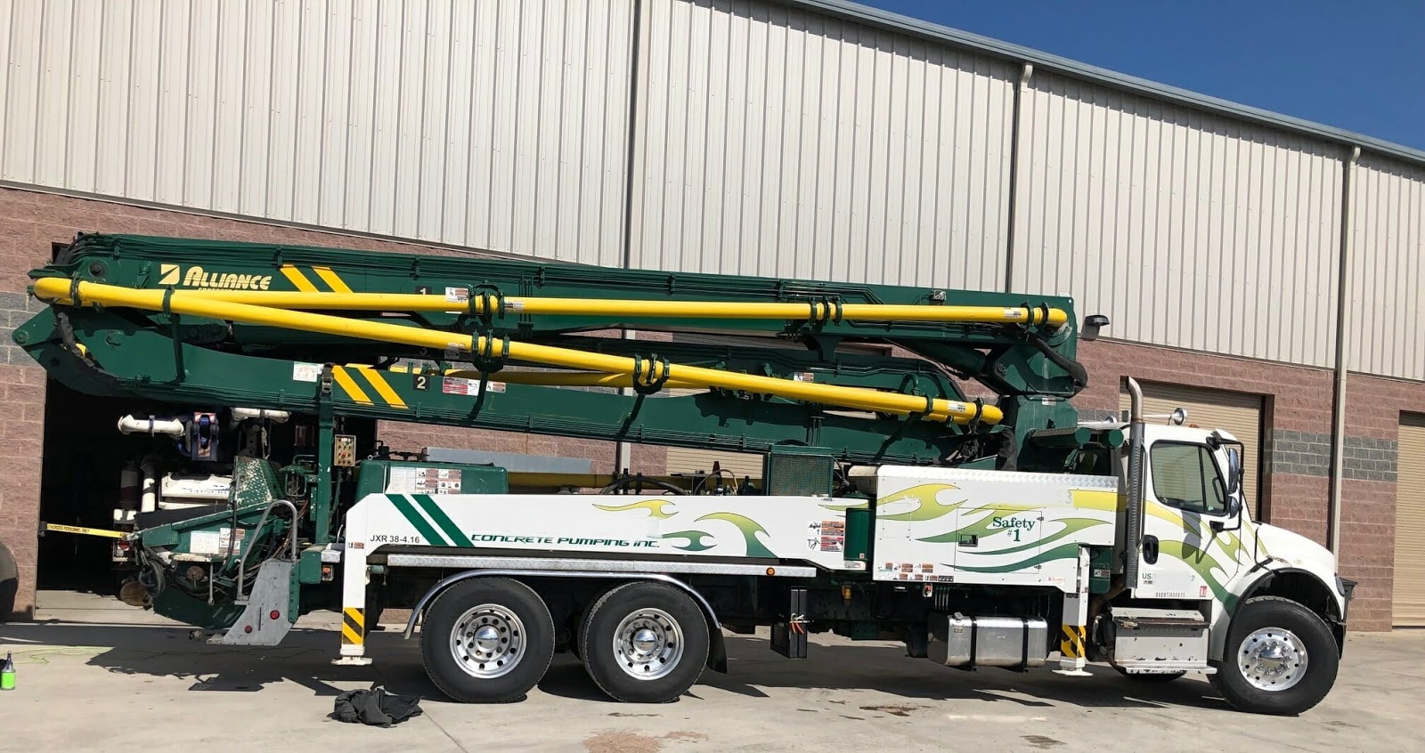 Used Alliance Concrete Pumps