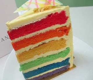 Resep Rainbow Cake Enak