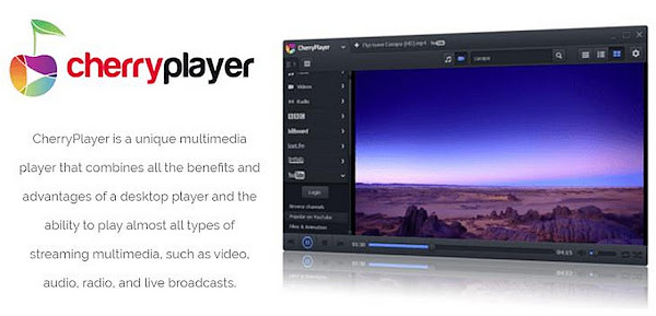CherryPlayer 支援串流影音、網路廣播的全功能播放器