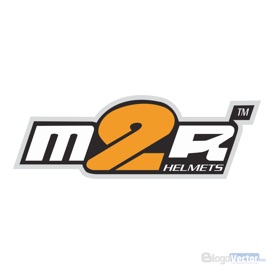 m2R Helmet Logo vector (.cdr) BlogoVector