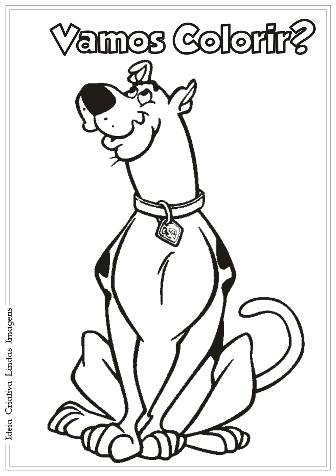 Desenho Pintar Desenhos Do Scooby Doo Para Colorir | Images and Photos ...