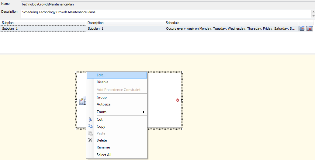 Backup Database Task