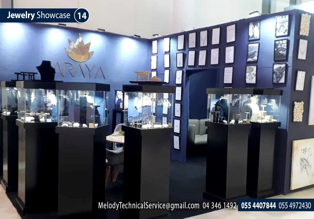 Jewelry Showcase / jewellery Display Stand Available For Rent in UAE
