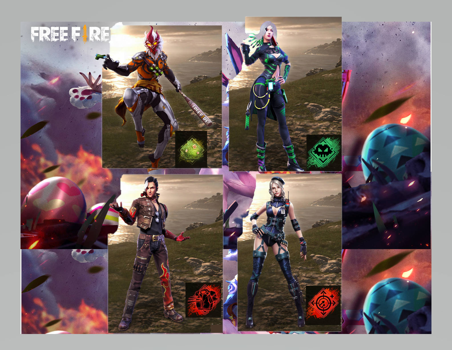 Kelebihan Yang Dimiliki Setiap Karakter Pada Game Garena Free