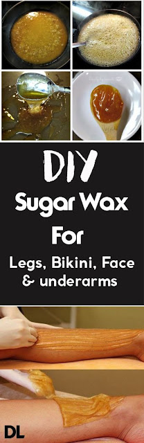 Remove Unwanted Hair With DIY Sugar Wax