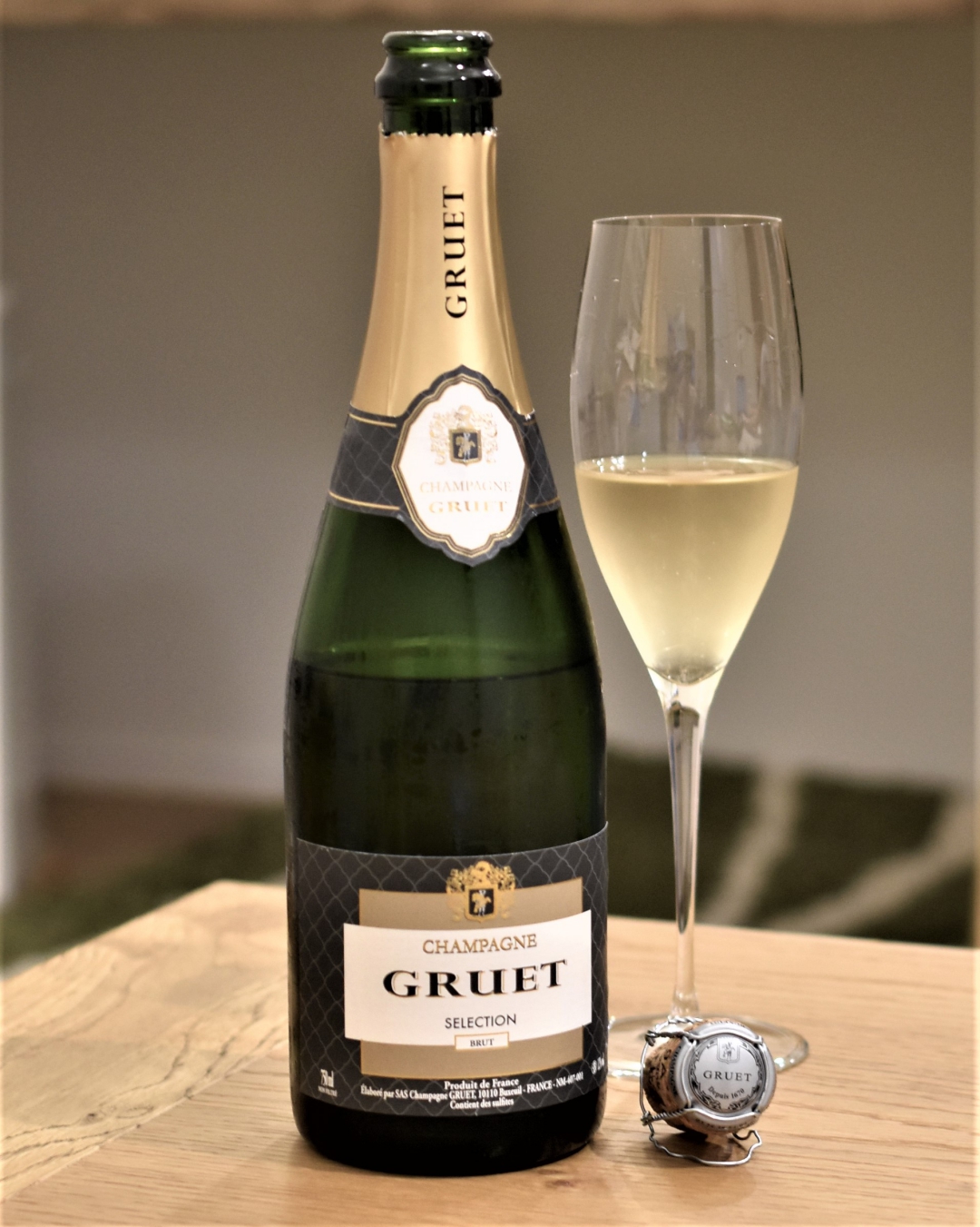 Champagne Gruet Sélection Brut NV / シャンパーニュ グルエ ブリュット セレクション NVわくわくする