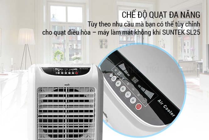 Quạt Điều Hoà, Máy Làm Mát Không Khí Công Suất Cao SUNTEK SL25