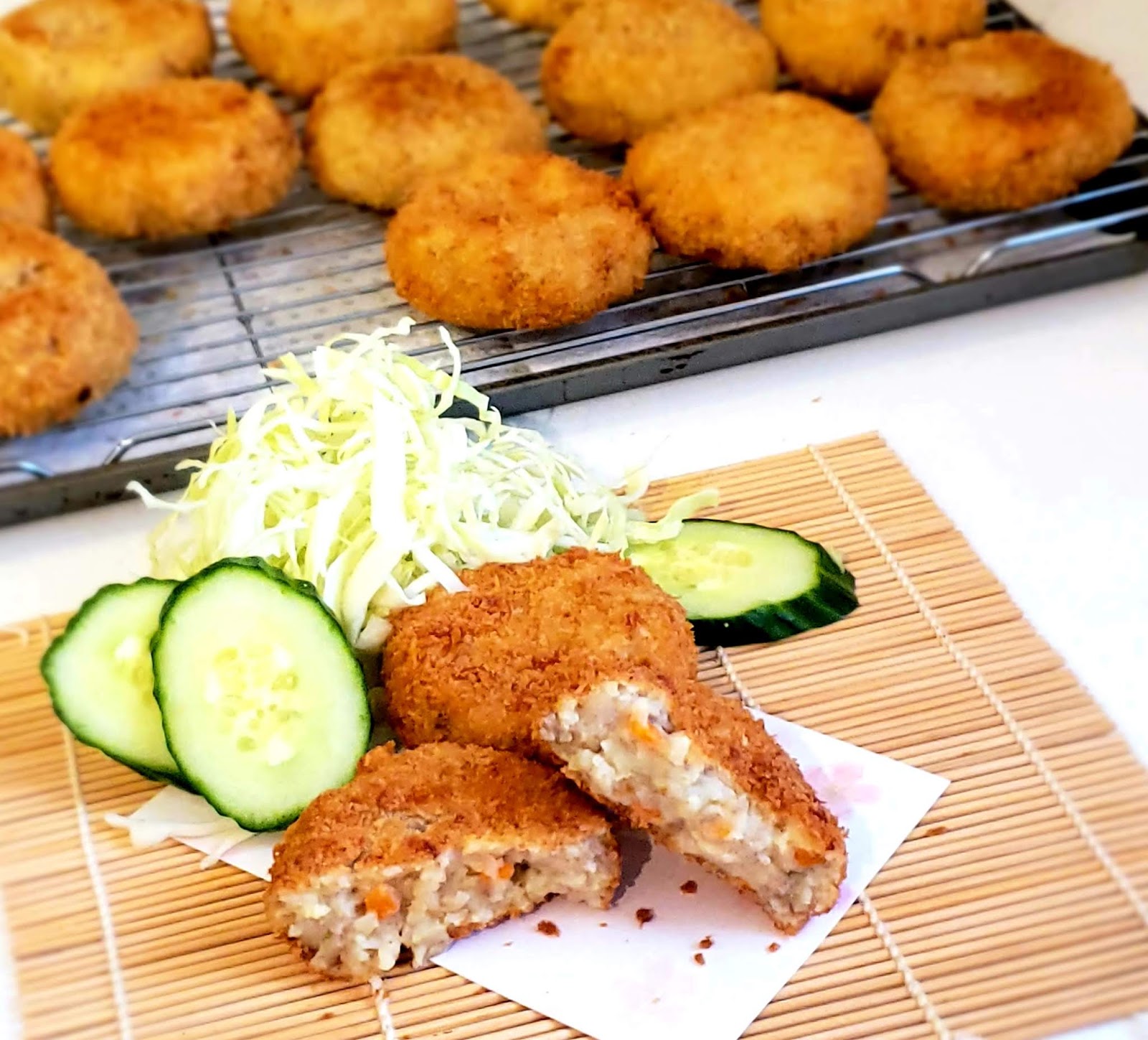 Susan's SavourIt! Japanese Korokke (Potato Croquettes)...