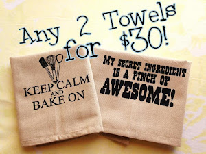 For you out of towners, find my dish towels online!