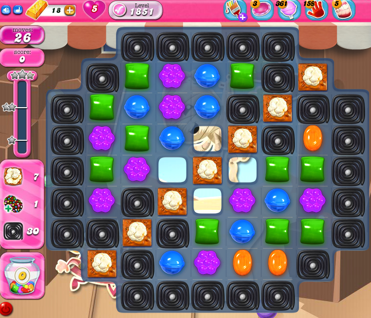 Candy Crush Saga 1851 Candy Crush Saga 1851