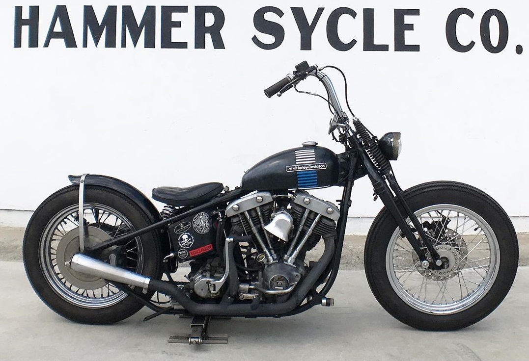 Hell Kustom Harley Davidson Shovelhead By Hammer Sycle